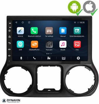 Navigatie Jeep Wrangler 2011-2014 carkit android 10 touchscreen usb apple carplay android auto