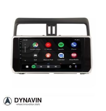 Navigatie Toyota Landcruiser 150 carkit android 10 touchscreen carplay overname DSP - kopie