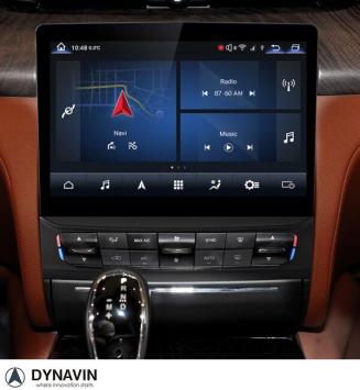 Maserati Quattroporte 2013-2016 autoradio navigatie draadloos Android auto en Apple CarPlay