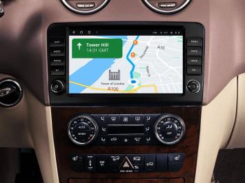 Navigatie Mercedes ML 2005-2013 carkit android auto carplay android met most