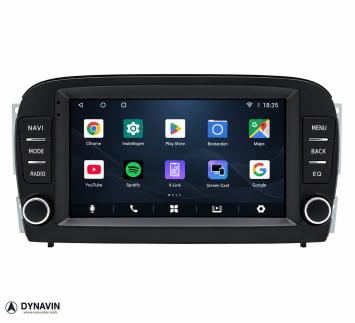 Mercedes SL R230 2001-2012 radio navigatie bluetooth android 12 draadloos apple carplay android auto overname bose