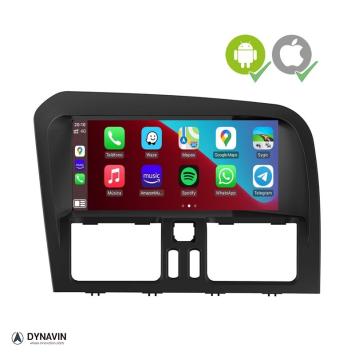 volvo xc60 radio navigatie 8.8 inch carkit Android 10 usb met draadloos carplay