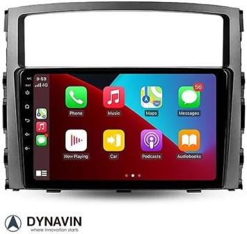 Navigatie Mitsubishi Pajero 4 V80 V90 2006-2014 carkit android 13 draadloos apple carplay