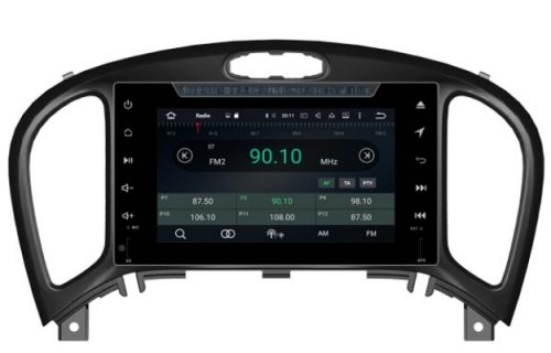 Nissan Juke 2012-2017 passend navigatie autoradio systeem op basis van Android