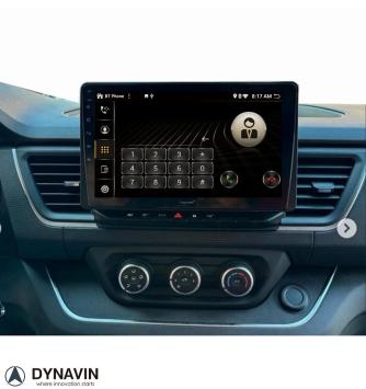 Auto radio navigatie Renault Traffic vanaf 2019 carkit usb draadloos carplay android