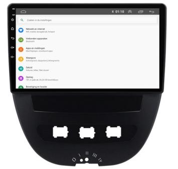 Navigatie Peugeot 107 dvd carkit usb android apple carplay android auto 