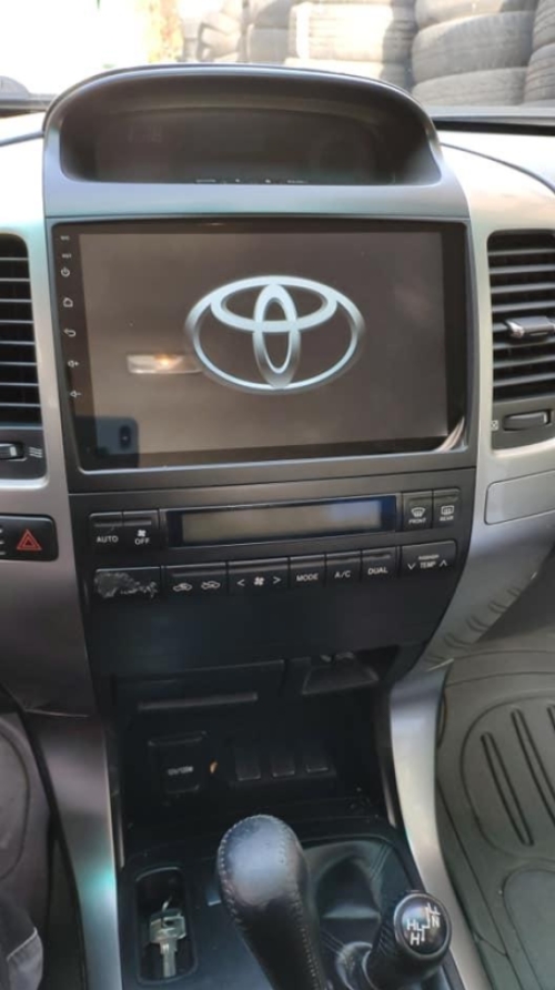 Navigatie Toyota Landcruiser I20 carkit android 10 touchscreen carplay overname DSP