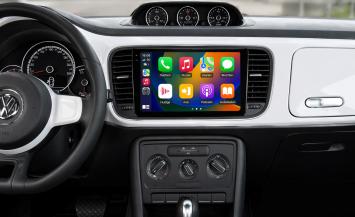 Navigatie vw Beetle 2011-2019 carkit usb Android draadloos carplay en android auto 64GB