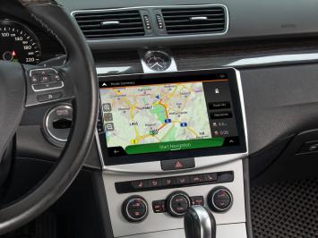 Volkswagen Passat B7 2005-2015 navigatie 10,1 inch carkit android 10 apple carplay android auto overname boordcomputer 64GB