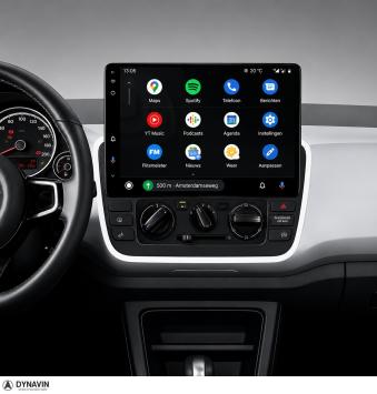Navigatie Volkswagen Up 2017-2023 carkit usb Android draadloos carplay en android auto 64GB