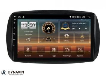 Navigatie Smart for Two 2014-2020 carkit android 14 touchscreen apple carplay android auto overname DSP