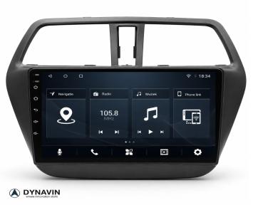 Suzuki SX4 2013-2017 navigatie carkit full touch 10.1 inch android 12 usb carplay android auto  - kopie