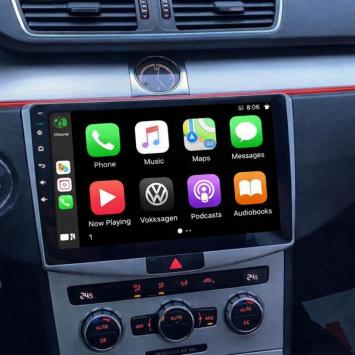 Volkswagen Passat B7 2005-2015 navigatie 10,1 inch carkit android 10 apple carplay android auto overname boordcomputer 64GB