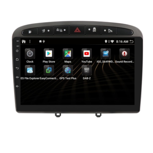 Peugeot 308 navigatie carkit full touch usb android auto carplay android 10