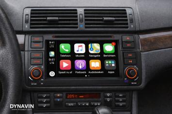 Dynavin BMW E46 / M3 radio navigatie apple carplay usb sd android carkit 64gb