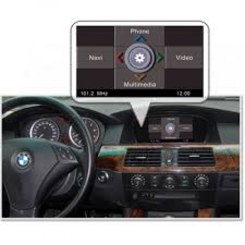 BMW 5 Serie 2003-2009 Navigatie autoradio met Parrot en TMC