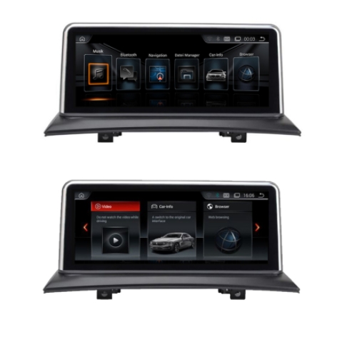 BMW 1-serie E81 t/m E87 autoradio navigatie draadloos apple Carplay en Android auto  android 13