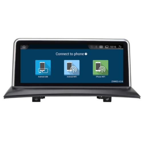 BMW 1-serie E81 t/m E87 autoradio navigatie draadloos apple Carplay en Android auto  android 13