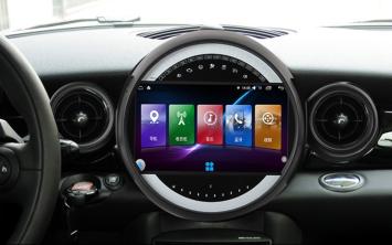 Navigatie Mini Cooper R56 R60 2011-2014 carkit touchscreen usb sd wifi android 12 met apple carplay