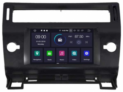 Citroen DS4 2011 tot 2014 passend navigatie autoradio systeem op basis van Android