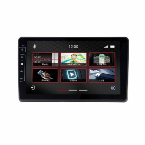 Navigatie Audi A4 (B7) 2007-2009 touchscreen parrot carkit overname boordcomputer TMC Carplay android auto