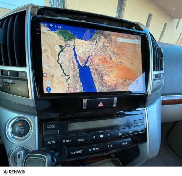 Navigatie Toyota Landcruiser 200 carkit android 12 touchscreen carplay overname DSP