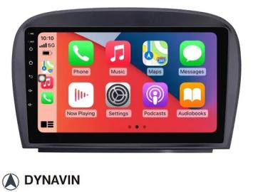 Navigatie Mercedes SL R230 2001-2011 navigatie carkit android apple carplay usb bose