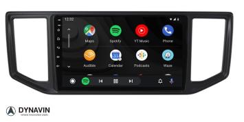 Navigatie vw crafter vanaf 2017 10.1 inch carkit usb Android 13 draadloos carplay en android auto