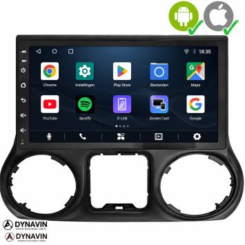 Navigatie Jeep Wrangler 2011-2014 carkit android 10 touchscreen usb apple carplay android auto