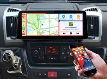 Navigatie fiat ducato 2016-2022 12.3 inch Qled carkit android 13 usb apple carplay android auto