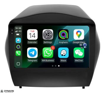 Navigatie Hyundai IX35 2009-2015 android 10carkit android auto apple carplay usb