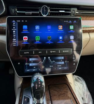 Maserati Quattroporte 2013-2016 autoradio navigatie 12.3 inch draadloos Android auto en Apple CarPlay - kopie