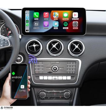 Mercedes GLA klasse X156 navigatie 2016-2019 carkit android met draadloos carplay en android auto