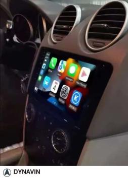 Navigatie Mercedes ML 2005-2013 carkit android auto carplay android 13 met most