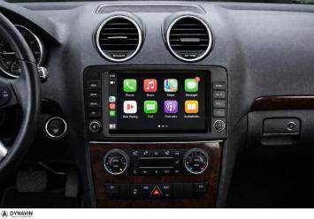 Navigatie Mercedes ML 2005-2013 carkit android auto carplay android met most