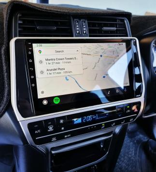 Navigatie Toyota Landcruiser 150 carkit android 10 touchscreen carplay overname DSP - kopie
