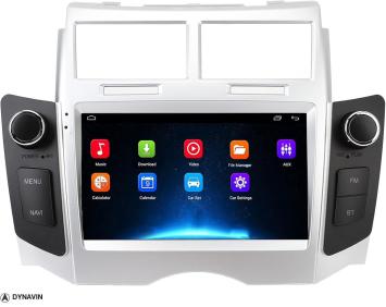 Navigatie toyota yaris 2005-2011 dvd carkit android 10 usb dab+ 64GB