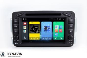 Mercedes C klasse 2000-2004 w203 navigatie dvd carkit android 10 usb dab+