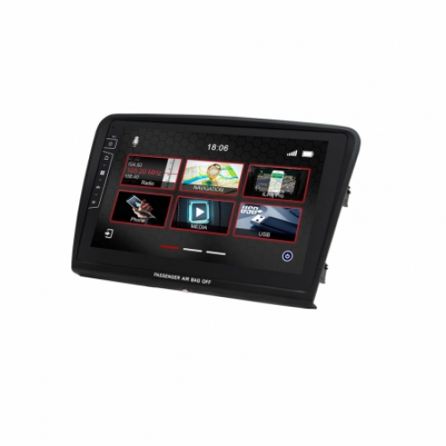 Navigatie skoda superb 2008-2016 touch Screen parrot carkit overname boordcomputer TMC Carplay android Auto TMC