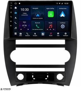 Navigatie Jeep Commander 2006-2008 carkit android draadloos apple carplay usb