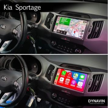 Navigatie kia sportage 2010-2015  parrot carkit overname boordcomputer apple carplay android auto 64gb