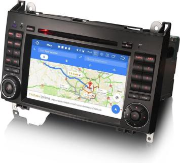 Mercedes viano navigatie dvd carkit android 13 draadloos carplay android auto usb 64GB