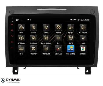 Navigatie Mercedes SLK R171  2004-2011 carkit android draadloos apple carplay usb bose
