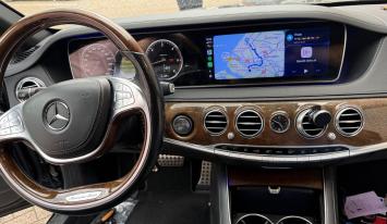 Geschikt voor Mercedes S klasse W222 premium navigatie update 12.3 inch met draadloos apple carplay en android auto