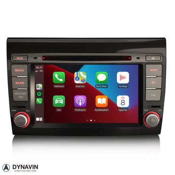 Navigatie fiat bravo 2007-2015 dvd carkit android 13 dvd usb apple carplay android auto