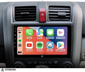 Navigatie honda crv 2006-2011 Android 13 carkit draadloos apple carplay android auto 64GB 