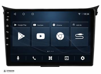 Navigatie Hyundai I30 2011-2016 android 12 carkit android auto apple carplay usb