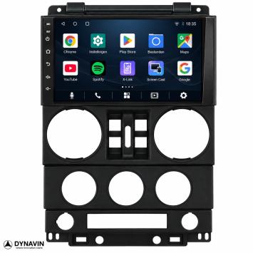 Navigatie Jeep Wrangler 2008-2011 carkit android 16 touchscreen usb apple carplay android auto