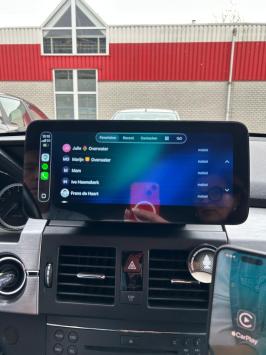 Mercedes GLK navigatie 2008-2012 carkit android 10.25 inch scherm met draadloos carplay