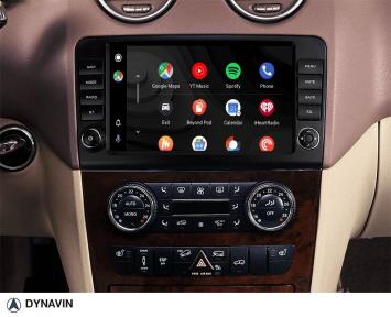 Navigatie Mercedes ML 2005-2013 carkit android auto carplay android met most